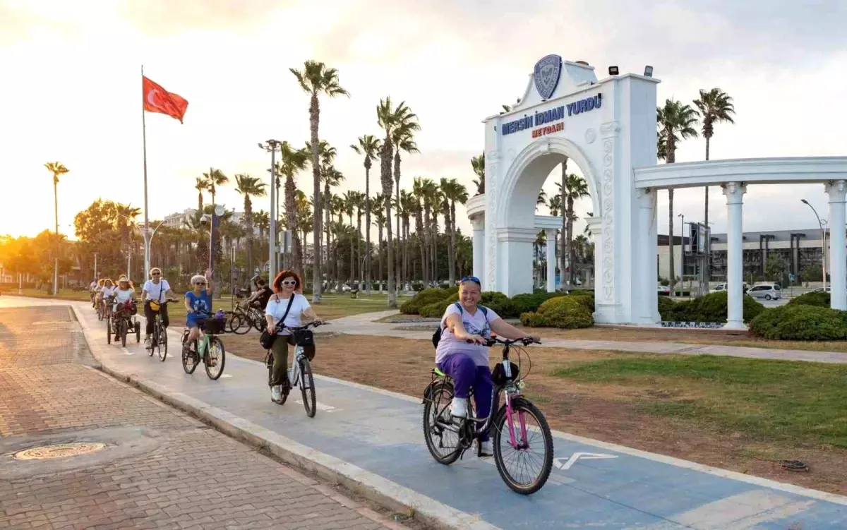 mersinde avrupa hareketlilik haftasi bisiklet etkinligi LthaXjRn