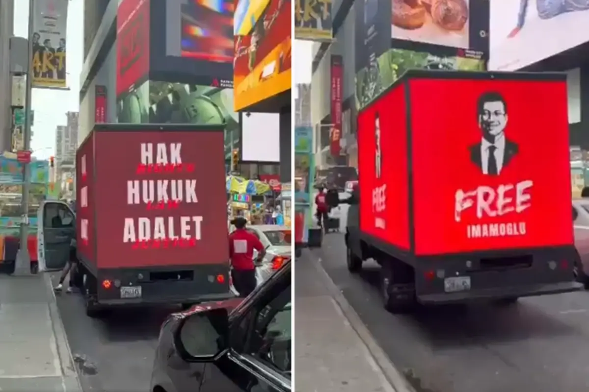 new york sokaklarinda imamoglu kamyonu PQmOienN