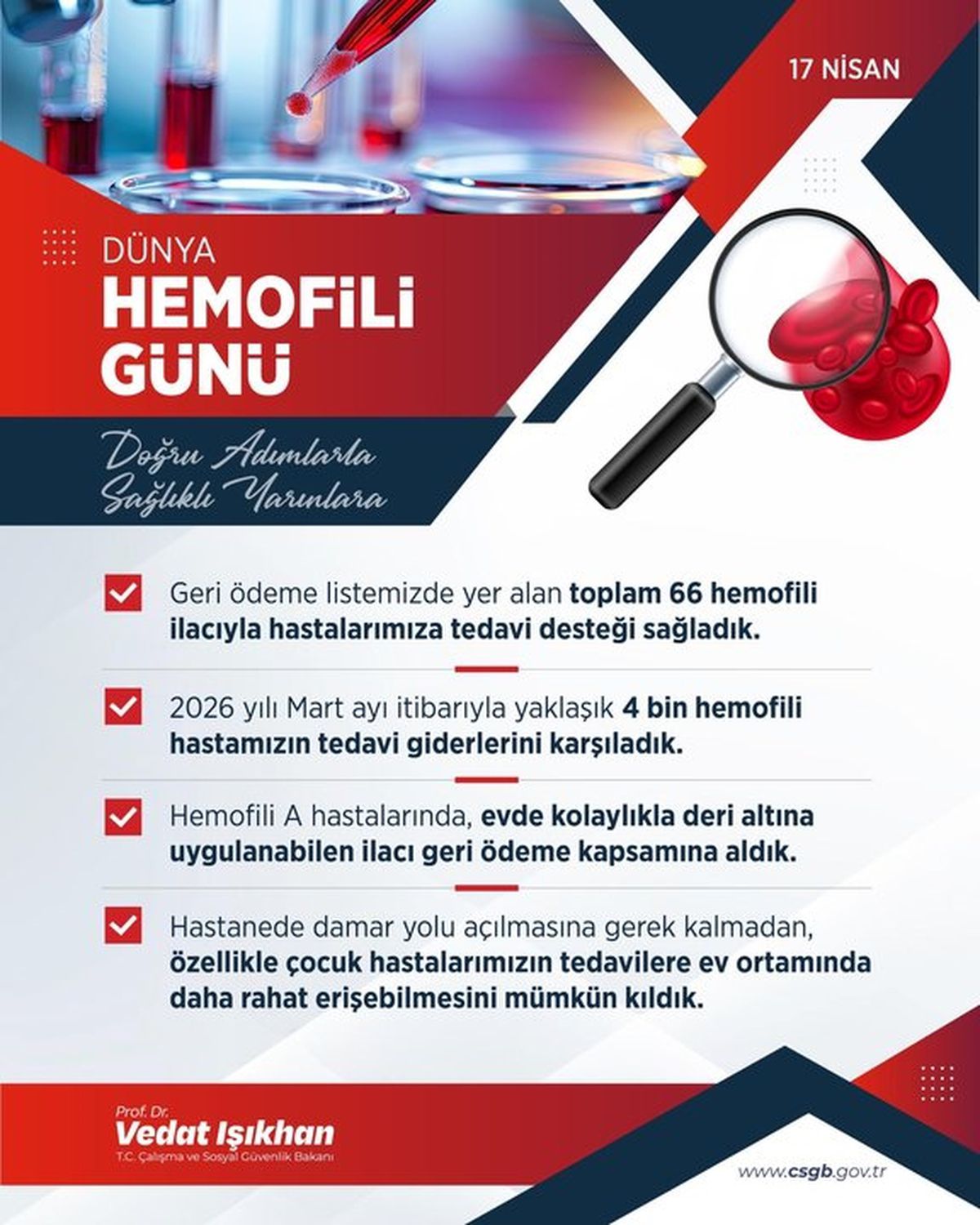 Hemofili Hastalarına Sağlanan Destekle Tedavi Süreci Kolaylaşıyor